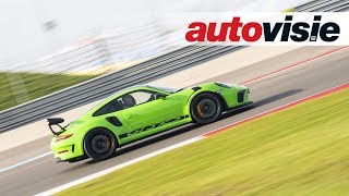 Hot lap TT Circuit Assen Porsche 911 GT3 RS  Autovisie Supertest 2018 [upl. by Alleinnad906]