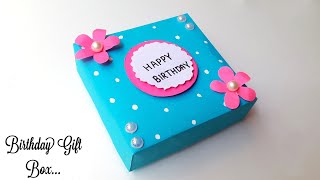 🥰 Surprise 🥰 Birthday Gift Box Making • Easy Handmade Birthday Gift Idea • birthday gift idea 2023 [upl. by Adnarom]