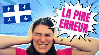 La pire erreur au Québec [upl. by Latta]