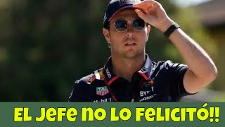 Chris Horner no felicita a Checo Perez en la radio de Red Bull por mal resultado en GP de Imola [upl. by Beitch]