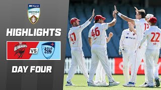 South Australia v NSW  Sheffield Shield 202324  Day 4 [upl. by Alvarez]