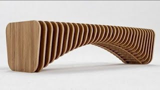 parametric furniture design bench in autocad [upl. by Chiang351]