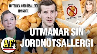 Här testar reportern sin jordnötsallergi quotMin värsta fiendequot [upl. by Scutt]