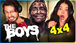 THE BOYS 4x4 REACTION  Karl Urban Jack Quaid Antony Starr Erin Moriarty  Amazon Prime [upl. by Tore76]