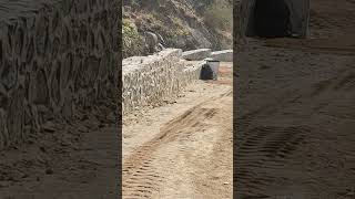 Bobcat working on Construction of Al Hira Cave [upl. by Asirrak963]