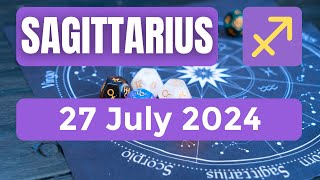 Sagittarius horoscope  Sagittarius Horoscope for Today 27 July 2024 [upl. by Akoek]