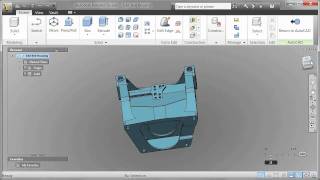 Autodesk Inventor Fusion 2012 Basics from AutoCAD 2012 [upl. by Narcis]