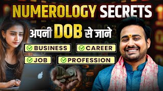 Numerology amp Your Career Matching Your Profession with Your Destiny Number  DOB से जाने सही करियर [upl. by Shamus616]