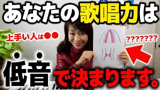 【低い声の出し方】歌が上手い人は低音パートが違う！！低い声を魅力的に歌う低音テクニック【歌唱力UPボイトレ】 [upl. by Ttirrej]