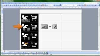 Hoe maak je zelf stickers met Microsoft Word 2003 [upl. by Airrej]