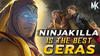 NINJAKILLA IS THE FINAL BOSS GERAS IN MORTAL KOMBAT 1 [upl. by Straus]