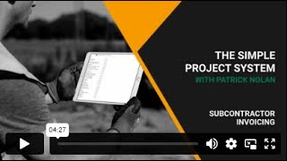 Subcontractor Invoicing  Construction Project Management  Construction Billing Process [upl. by Marceau]