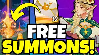 EASY CLEAR FREE 10 PULL amp EPIC SUMMONS AFK Journey [upl. by Dulcia]