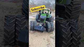 Diy Rc Tractor Front Axle modification very powerful big tractor [upl. by Anerda]