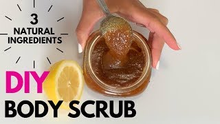 How to Make Exfoliating Body Scrub  DIY [upl. by Jeramey875]