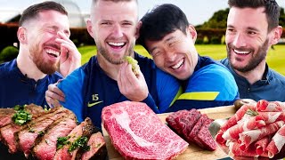 Son Heungmin introduces the best Korean BBQ to Spurs players [upl. by Juliane241]