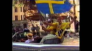 Fotbolls VM USA 1994 Sveriges Brons Hjältar Hemkomst och Hyllningar Rålambshovsparken [upl. by Willis413]