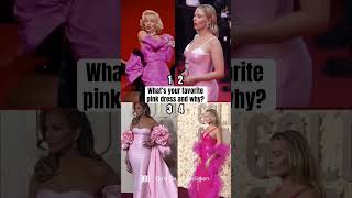 Favorite pink dress Music by speciimen marilynmonroe jlo scarletjohansson margotrobbie [upl. by Aiseneg395]