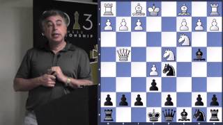 Sicilian Defense Pin Variation  GM Yasser Seirawan [upl. by Aztiray]