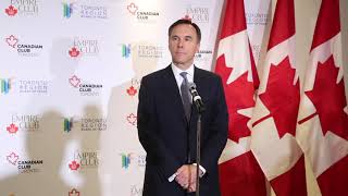 BUDGET AFTERMATH Morneau defends spending [upl. by Ahsoyek]