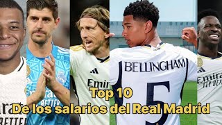 Así queda la escala salarial del Madrid con Mbappé [upl. by Enelcaj]