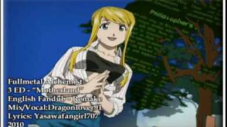 Fancover  Fullmetal Alchemist  3 ED  Motherland  English fandub [upl. by Nauqram311]