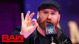 Sami Zayn tears into Quebecers during quotA Moment of Blissquot Raw April 15 2019 [upl. by Yreva]