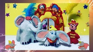 DUMBO 🐘 Cuentos infantiles 🌺 Cuentos de Disney 🎇 Plastilina [upl. by Ellenrad154]