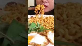 ASMR  eating black beans noodles food noodles mukbang short 277 [upl. by Notlit180]