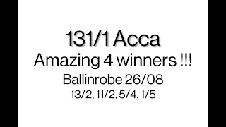 1311 Acca at Ballinrobe on 2608 [upl. by Prosperus]