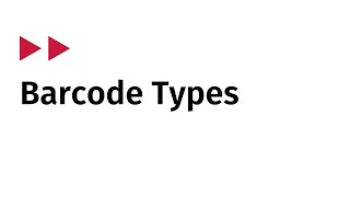 Barcode Types Explained  9 Types of Barcodes You Will Encounter [upl. by Suoiluj]