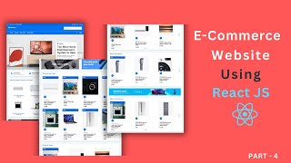 Complete React Ecommerce Website Using React JS part 4  react reactwebsite reactjs [upl. by Gypsy277]