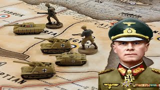 AFRIKA KORPS CUSTOM GAME MINIATURES  GLOBAL WAR AND AXIS amp ALLIES [upl. by Asta686]