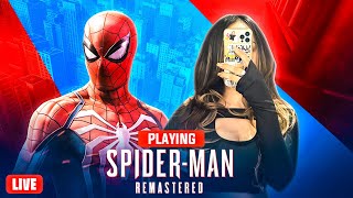 Playing Spiderman PC For The First Time 1  LIME IS LIVE spiderman spidermanremastered [upl. by Laersi]