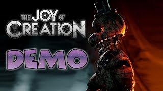 The Joy Of Creation DEMO  Fnaf 10th Anniversary With your fellow Goose [upl. by Tneicniv325]