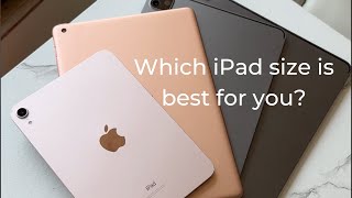 Too Many iPad Sizes Lets make it simple  iPad size comparison [upl. by Rora]