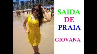 SAÍDA DE PRAIA GIOVANA EM CROCHE POR NEDDY GHUSMAM [upl. by Frymire]