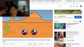 Reacting to the history of Texas by Koral Tea [upl. by Nalad279]