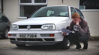 Will My 24 Year Old MK3 Golf Pass Its MOT [upl. by Eiramanin]