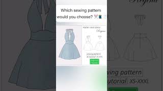 Which sewing pattern would you choose 🧵✂️ dressmaking sewingpatterns sewing [upl. by Godfree]