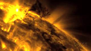 Twisters On The Sun Spotted By Spacecraft  Video [upl. by Aicelf386]