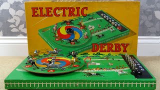 Faulty Rare ELECTRIC DERBY Horse Racing Board Game  Trying to FIX [upl. by Pat]