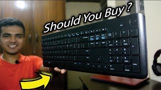 HINDI Dell KM117 Wireless Keyboard Mouse UNBOXING  Full Review In 2018 [upl. by Eiramesor]