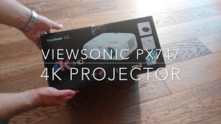 Viewsonic PX747 4K UHD projector [upl. by Chere]