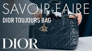 Dior Toujours Bag Timeless Elegance in Every Stitch Revealed [upl. by Wallraff]