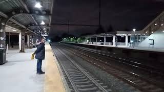 A Late Amtrak 92 Silver Star amp Northeast Regional 175 at Hamilton NJ [upl. by Riccardo207]