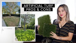 ARTIFICIAL TURF PROS AND CONS  How to Choose the Right Synthetic Grass for Your Home [upl. by Nitsuga]