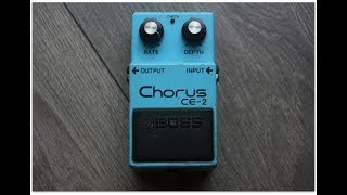 Boss CE 2 Chorus demo by Msm workshop [upl. by Reo798]