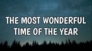 Andy Williams  Its the Most Wonderful Time of the Year Lyrics [upl. by Mahla]