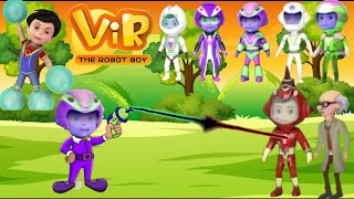 robot boy cartoon  new video  robot  vir the robot boy  episode  robo boy suit on  vir robot [upl. by Deron]